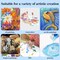 Canvas for Painting 11x14 Inch, 46 Pack Canvas Boards for Painting, Cotton Acid-Free Primed Blank Canvas Panels for Oil Paint, Watercolor, Acrylic Paint, Gouache and Tempera, DIY.